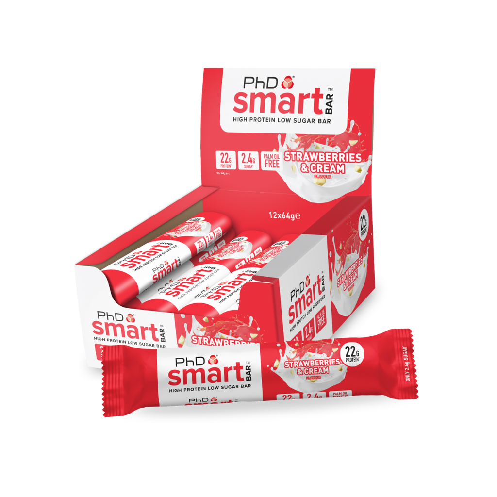 PhD Nutrition Smart Bar 12x64g - MyGymSupplements