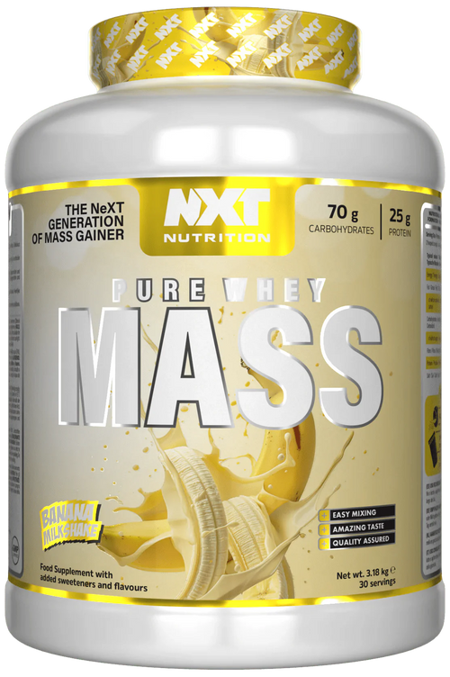 NXT Nutrition NXT Pure Whey Mass 3.18kg - MyGymSupplements