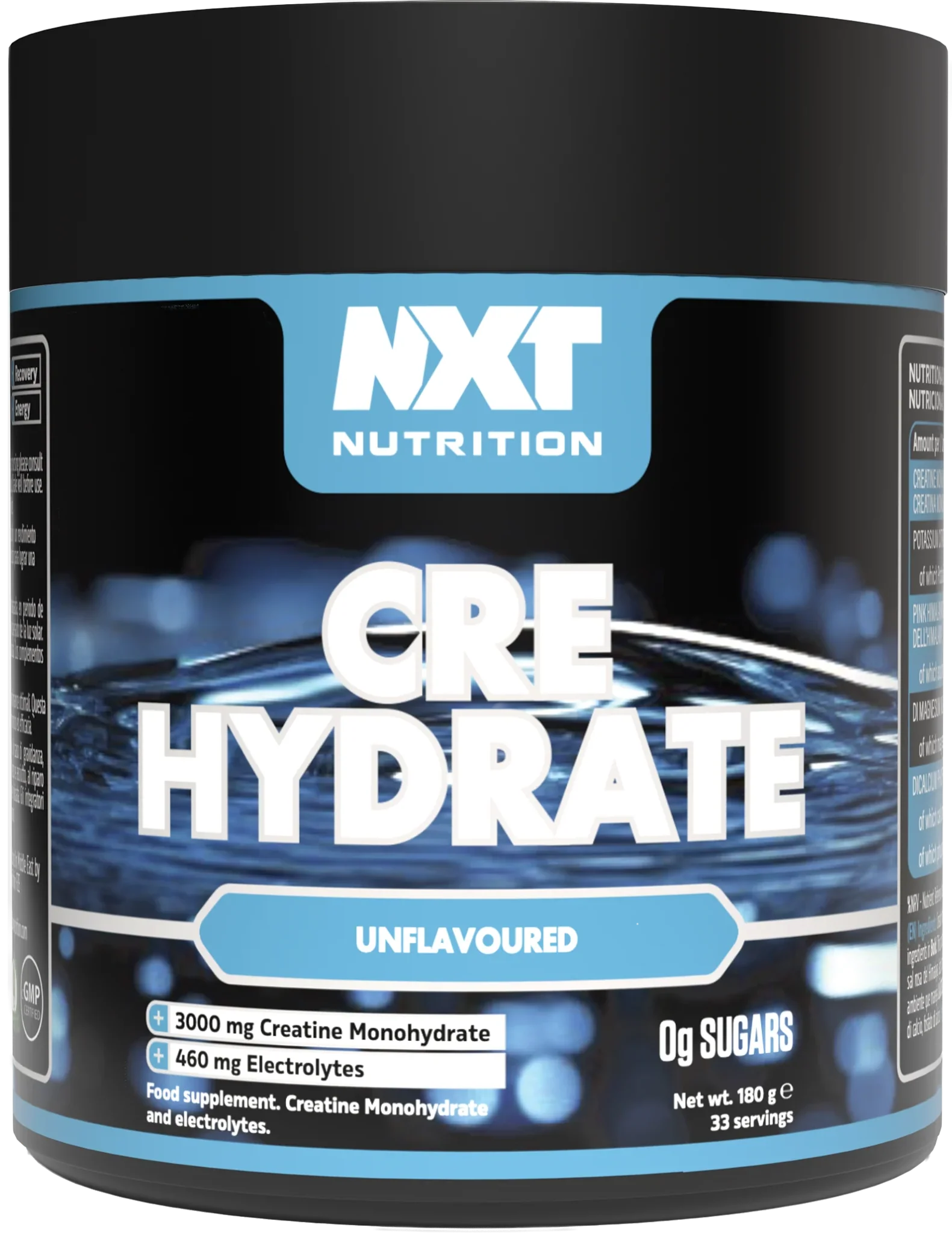NXT Nutrition CRE Hydrate 360g - MyGymSupplements