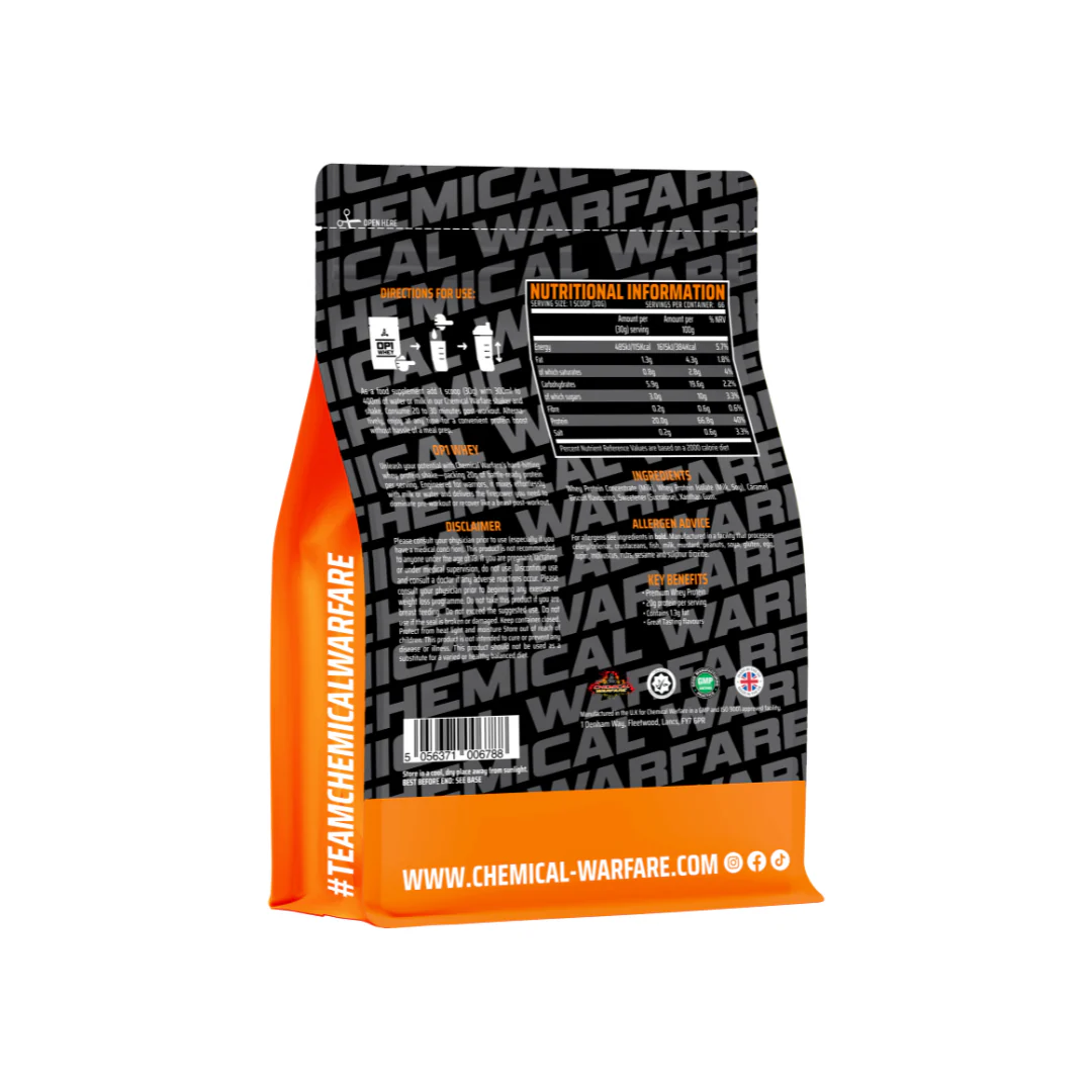 Chemical Warfare OP1 Whey - MyGymSupplements