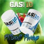 Gas Mark 10 Pitbull Pump 450g / Apple Raspberry Pre Workout