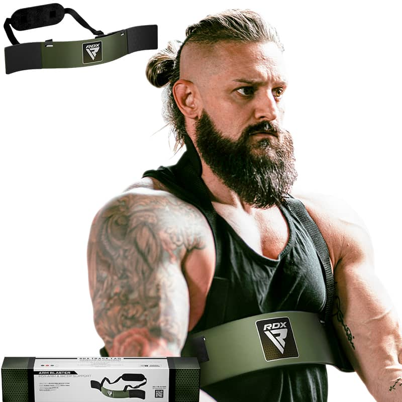 RDX Gym Arm Blaster T2 for Bicep Curls - Arm Pads