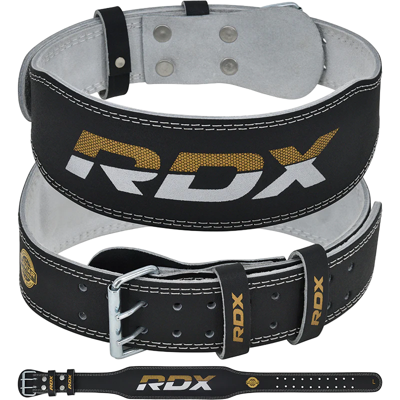 RDX Weight Lifting Belt 4’’ Leather - Weight Lifting Belt