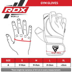 RDX Gym Glove Micro Plus Weight Lifting Gloves