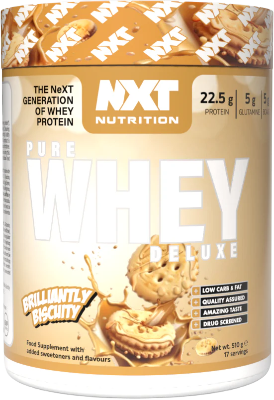 NXT Nutrition Pure Whey Deluxe 510g - MyGymSupplements