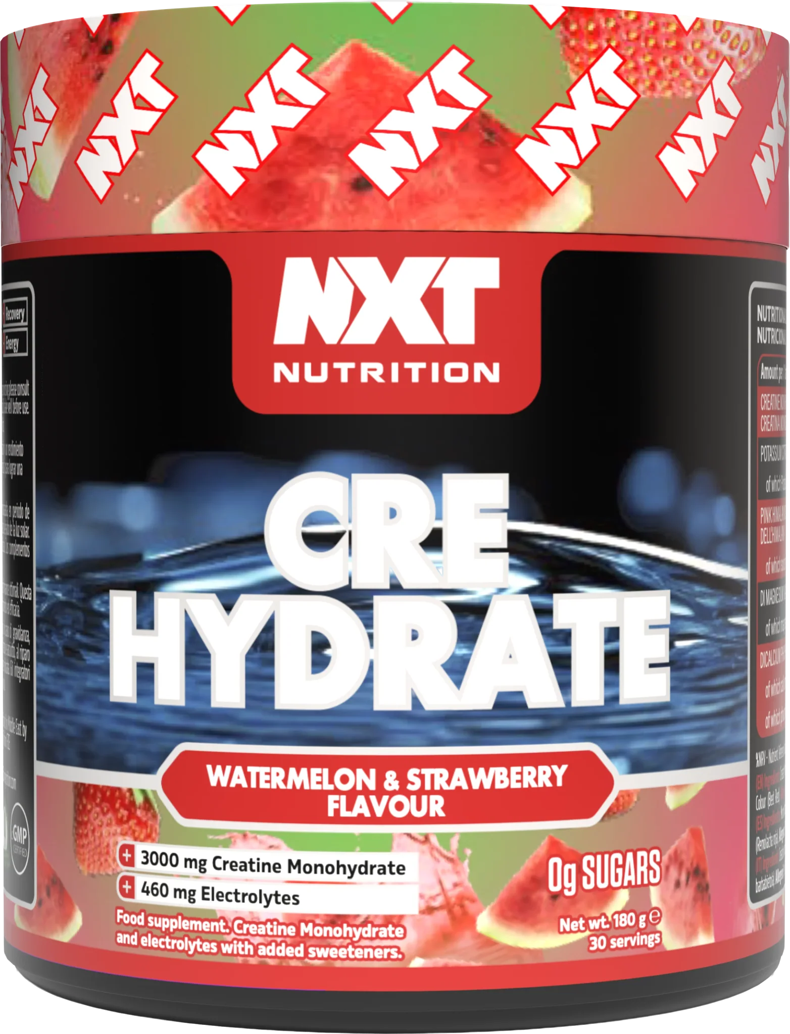 NXT Nutrition CRE Hydrate 360g - MyGymSupplements