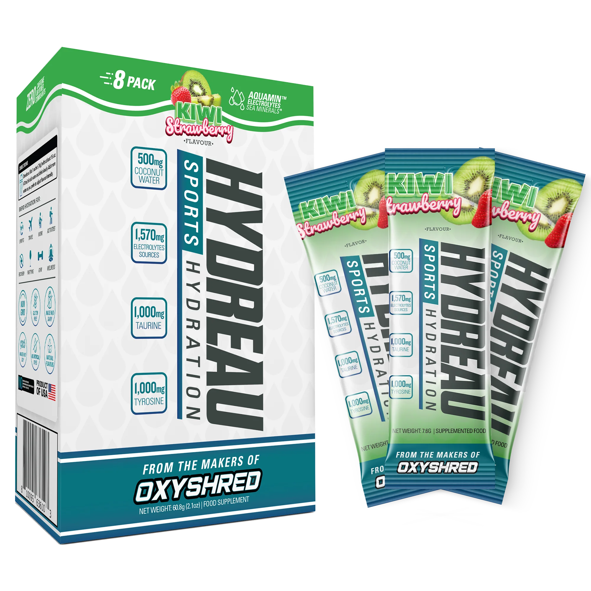 EHP Labs Hydreau 8 Stick Pack