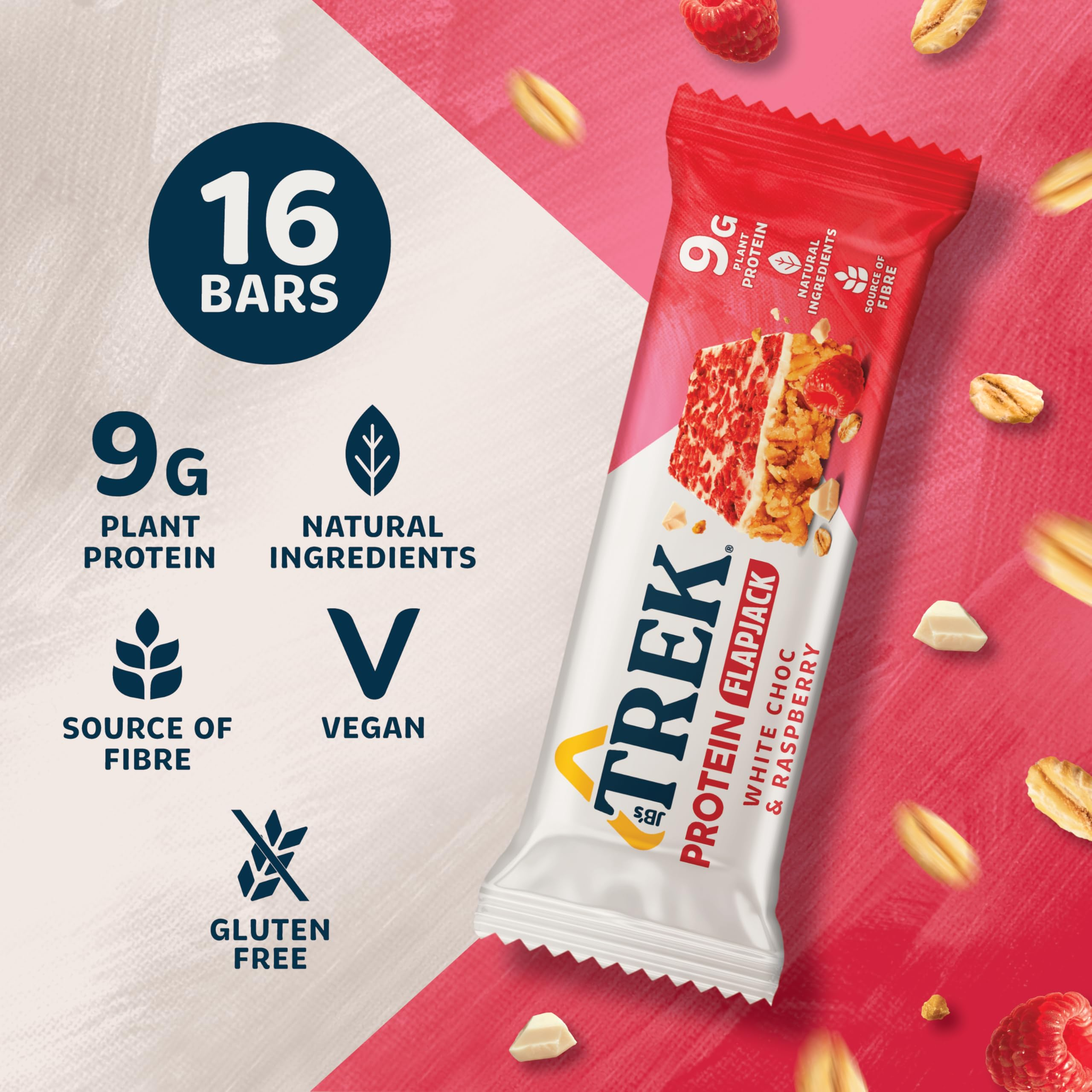TREK Protein Flapjack