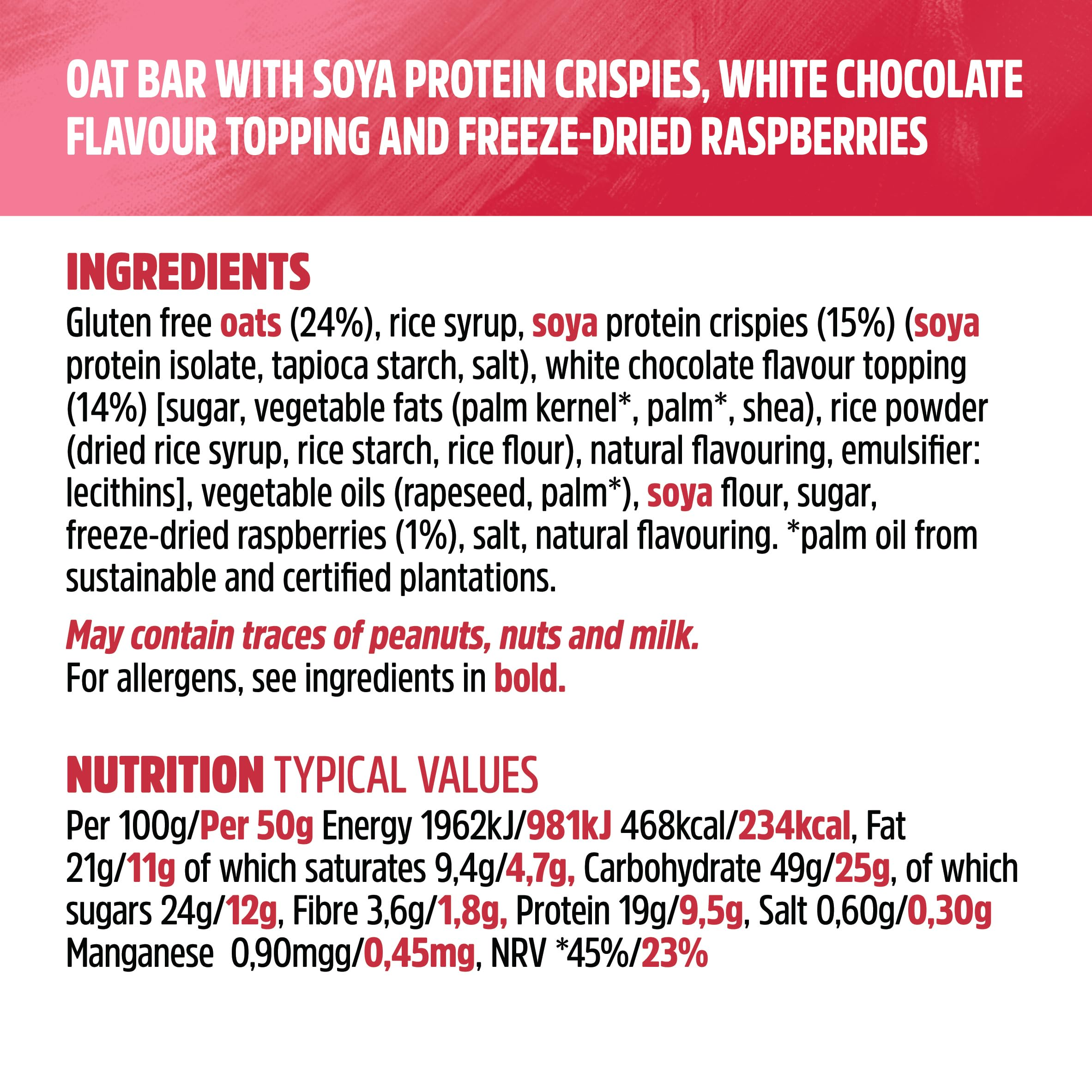 TREK Protein Flapjack