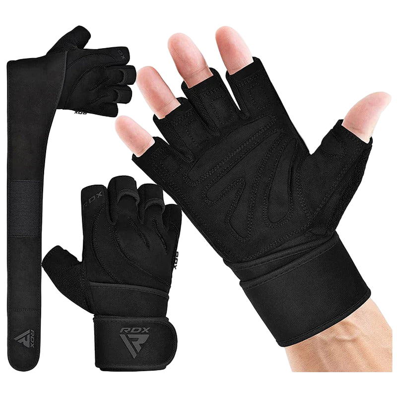 RDX Gym Glove Micro Plus S / Black Weight Lifting Gloves