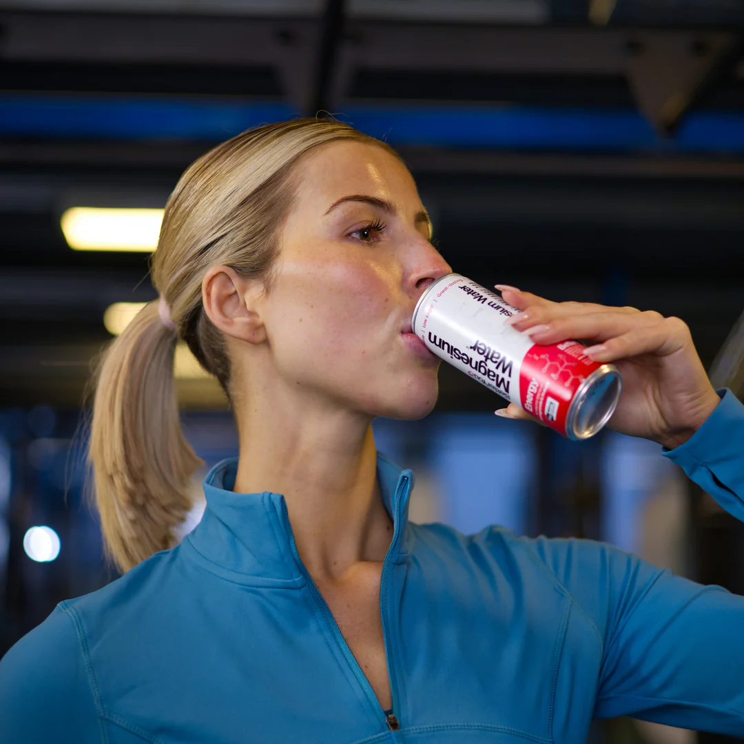 BetterYou Magnesium Water Energy 12x250ml / Pomegranate & Rhubarb Energy Ready To Drinks