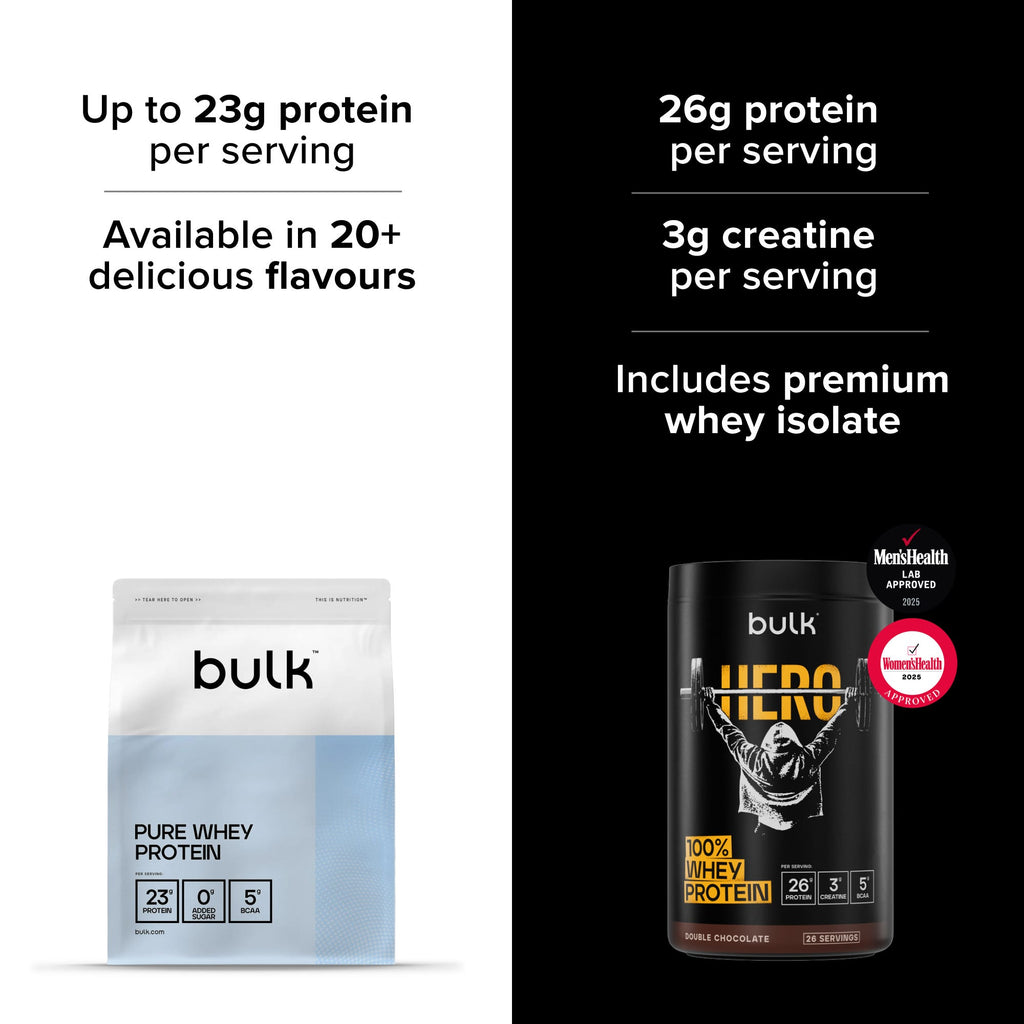 Bulk Hero Whey Isolate Protein Powder Premium Blend - MyGymSupplements