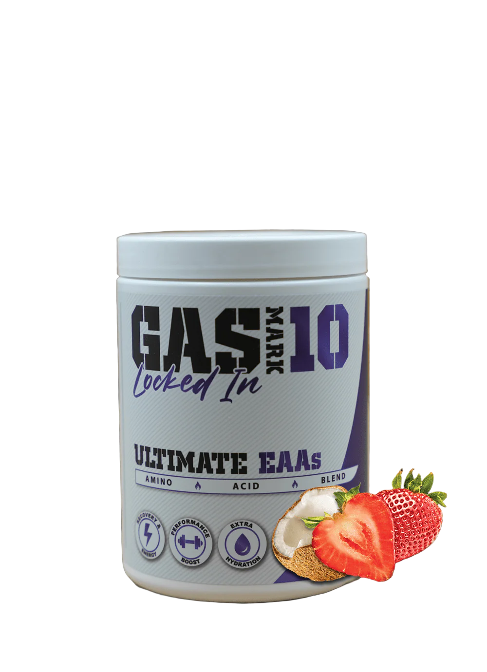Gas Mark 10 Locked In 405g / Strawberry Coconut EAAs