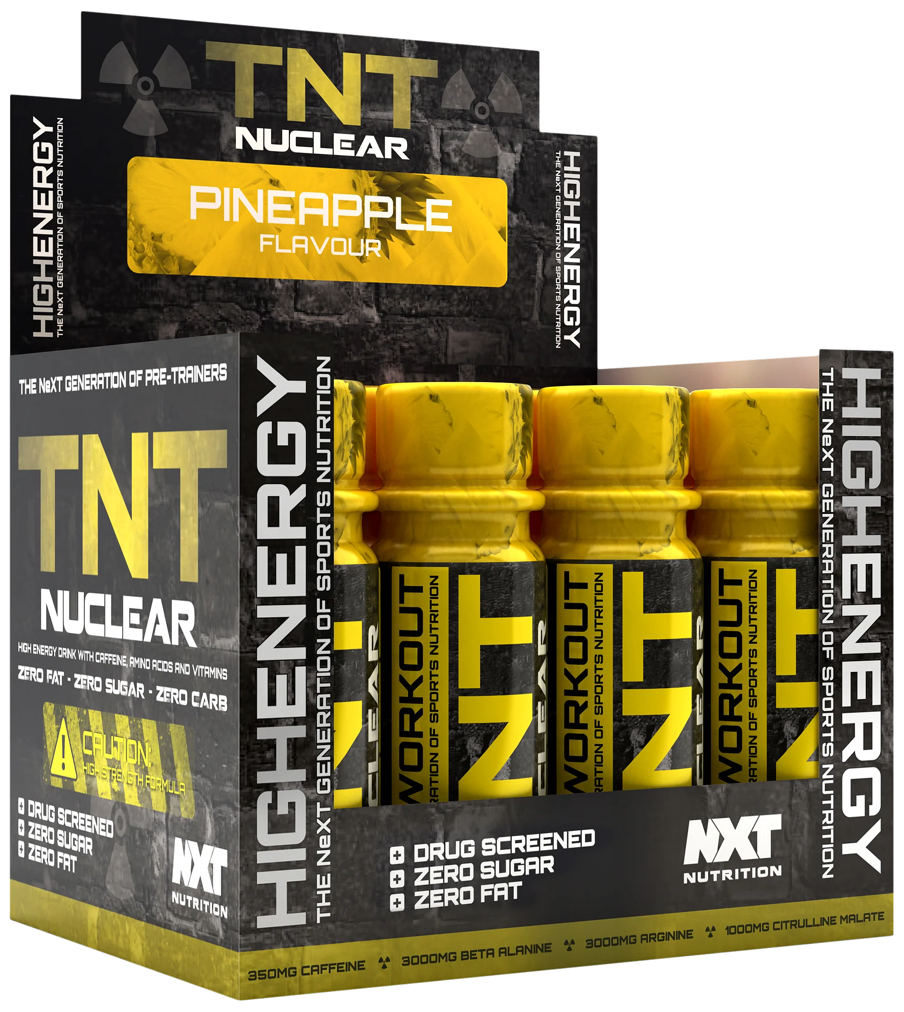 NXT Nutrition TNT Nuclear Shots 12x60ml - MyGymSupplements