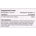 Warrior Milk Thistle - MyGymSupplements