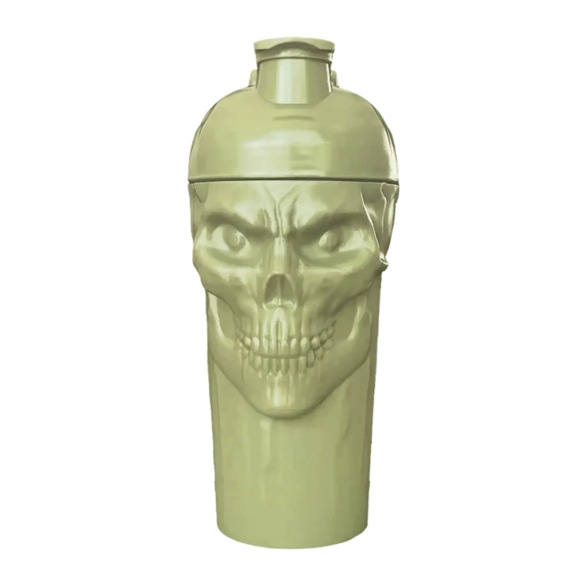 JNX Sports The Curse! Skull Shaker - 700ml / Olive Drab - Shaker Bottle (Less Than 2 Litres)