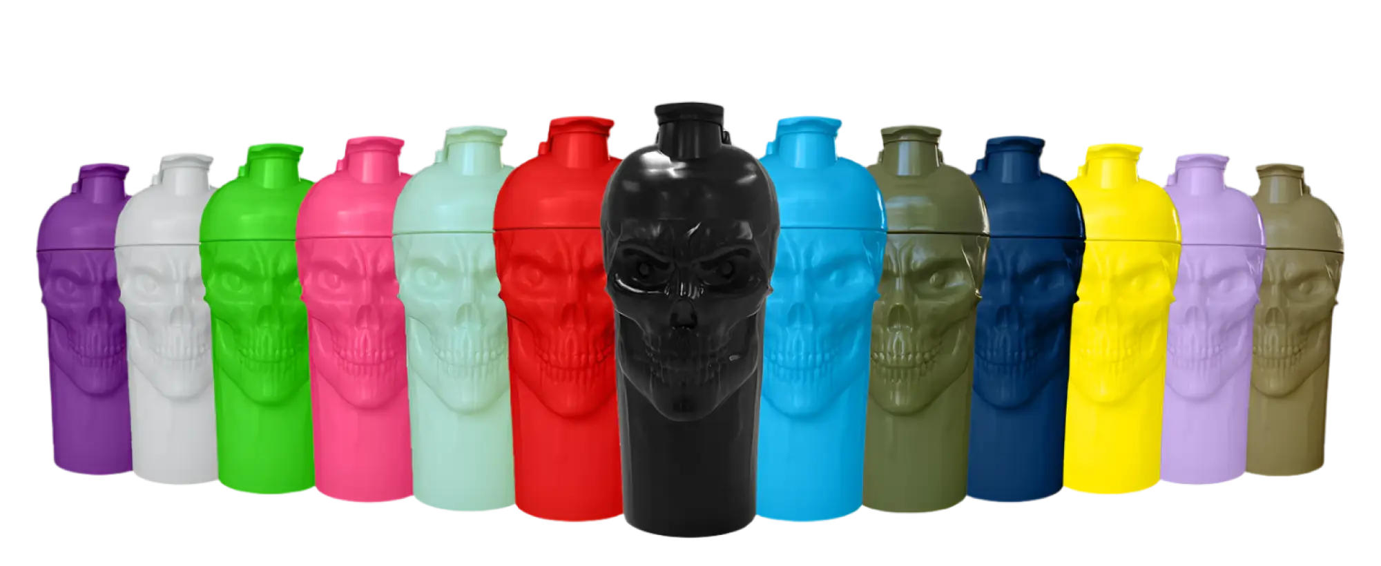 JNX Sports The Curse! Skull Shaker - Shaker Bottle (Less Than 2 Litres)