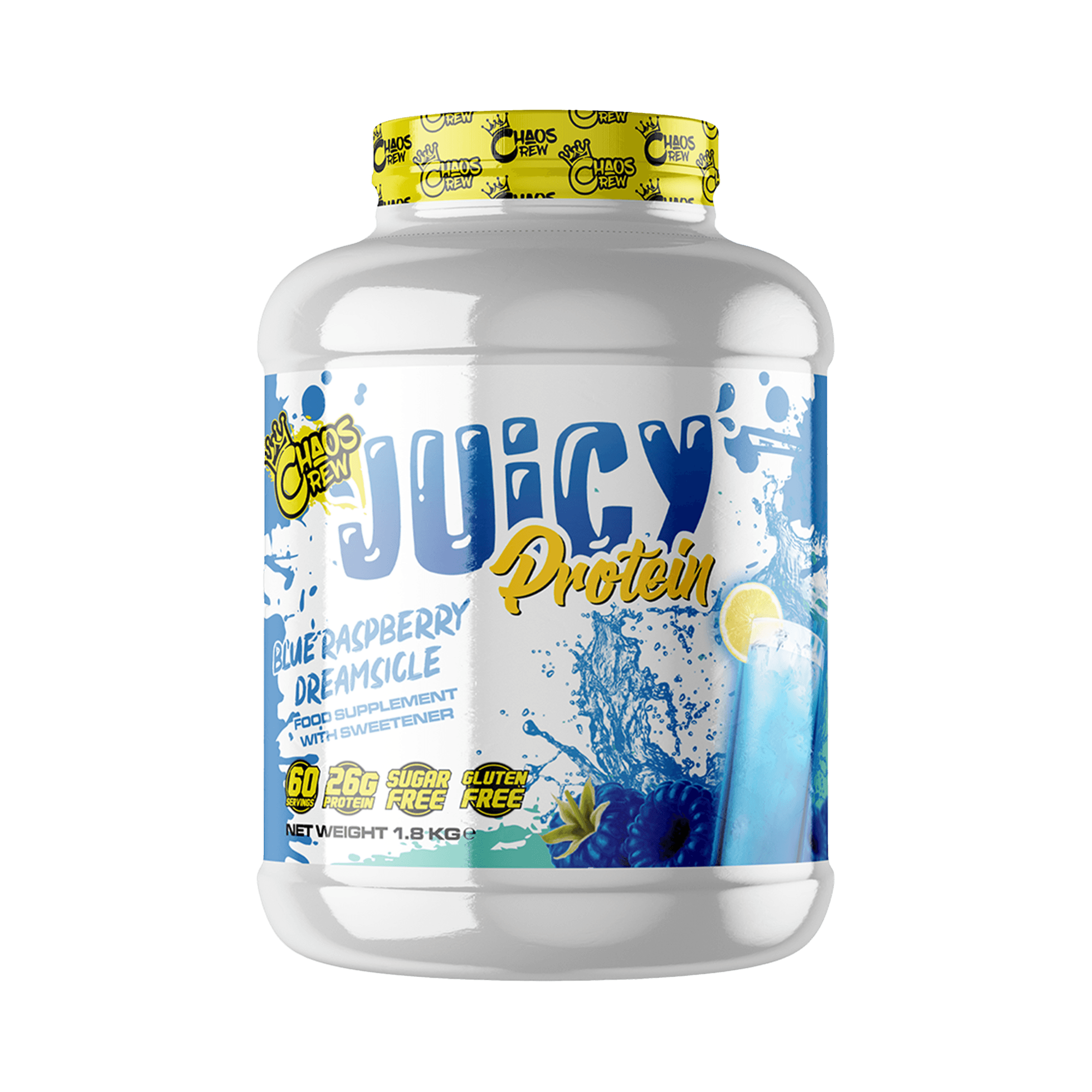 Chaos Crew Juicy Protein - Clear Whey Protein Isolate Powder