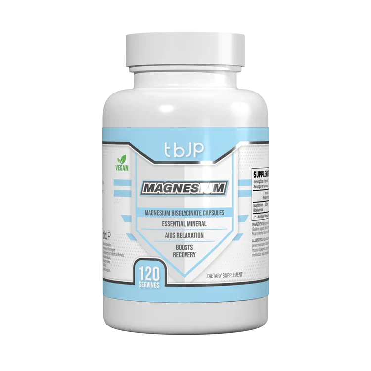 Trained By JP Magnesium - 120 Caps - Magnesium Capsules