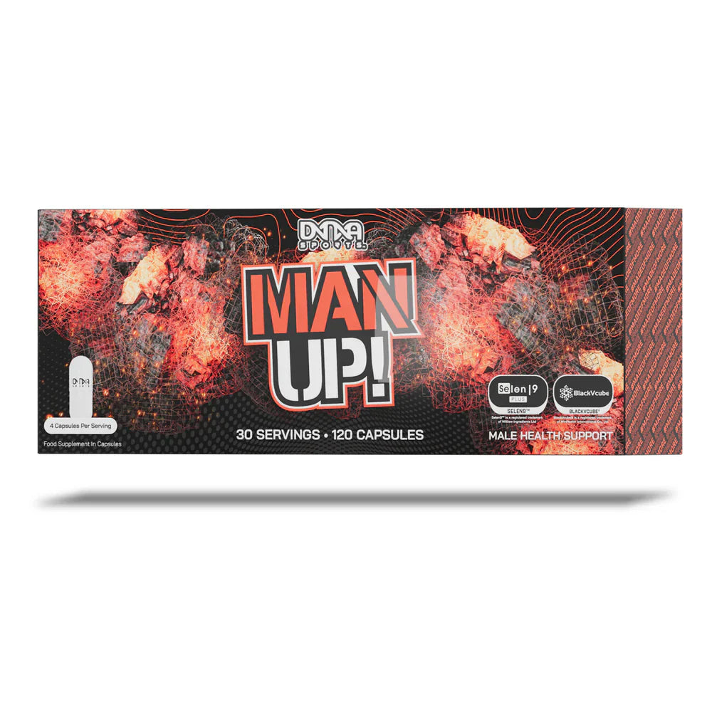 DNA Sports Man Up - 120 Caps - Testosterone Booster Capsules