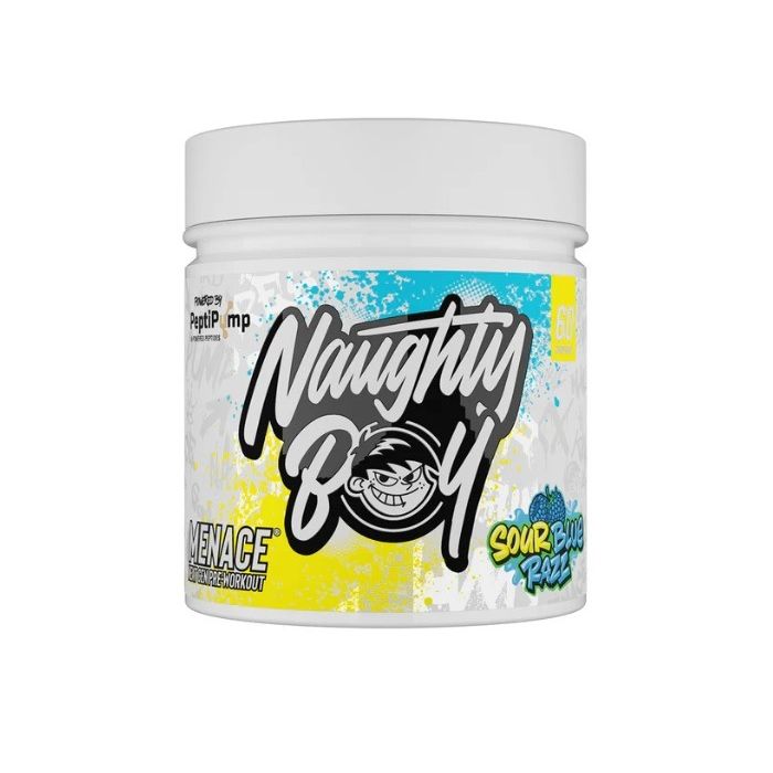Naughty Boy Menace V2 - 420g / Strawberry Sweets - Pre-Workout Powder