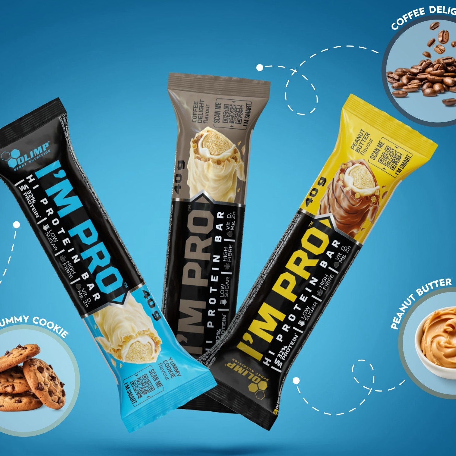 Olimp Sport Nutrition I'm Pro Protein Bars