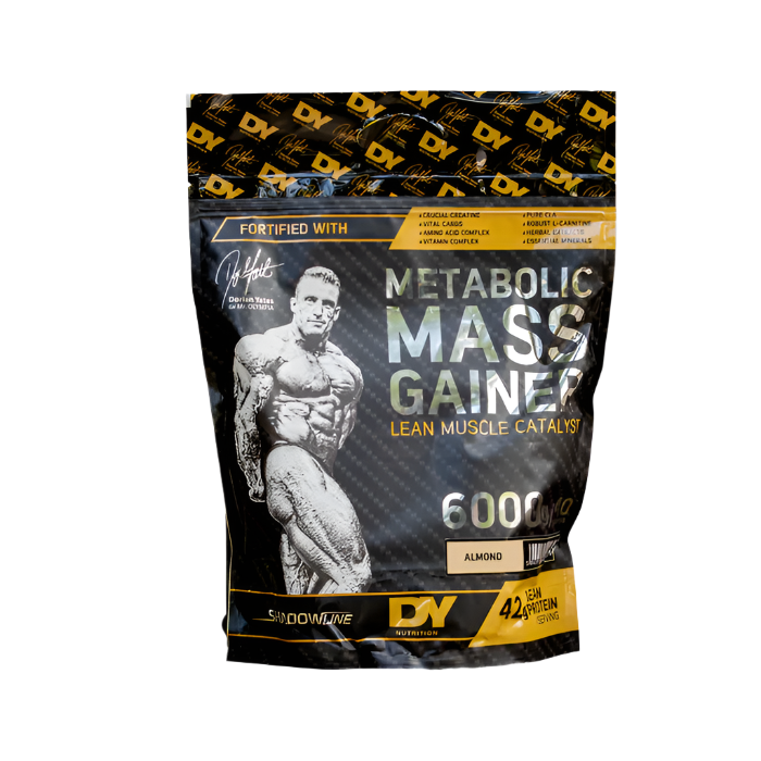 DY Nutrition Metabolic Mass - 6kg / Almonds - All-In-One Gainer Powder