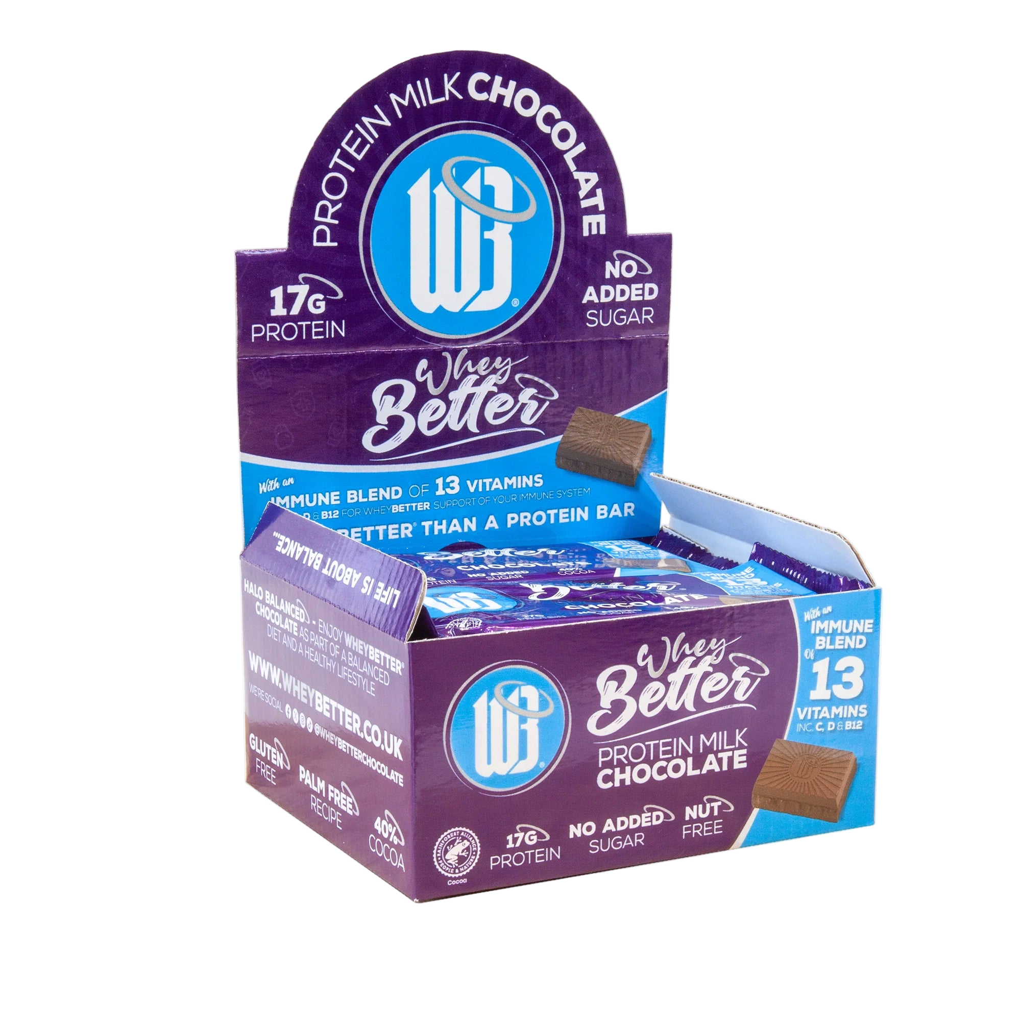 WheyBetterProtein Chocolate Immune Blend of Vitamins