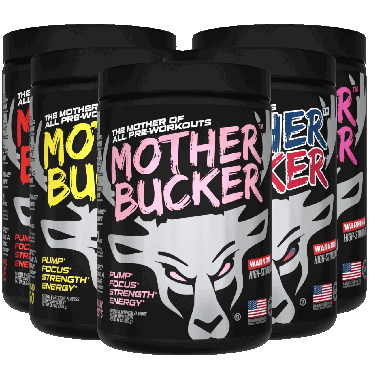 Bucked Up Mother Bucker - Pre-Workout Powder