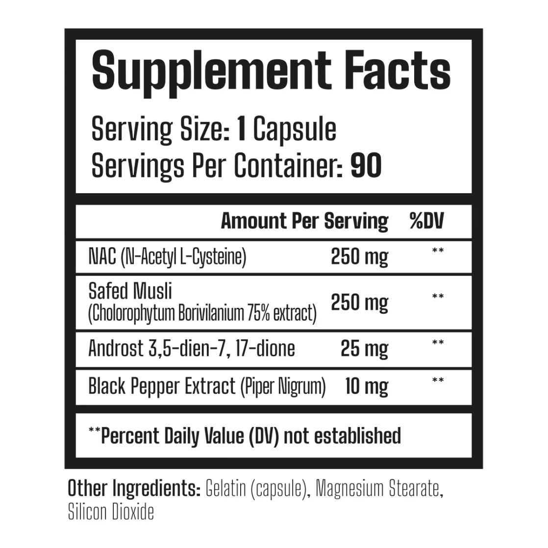 Muscle Rage Annihilate - 90 Caps - Estrogen Blocker Capsules
