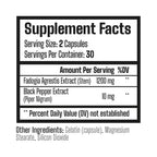 Muscle Rage Fadogia Agrestis - 60 Caps - Testosterone Booster Capsules