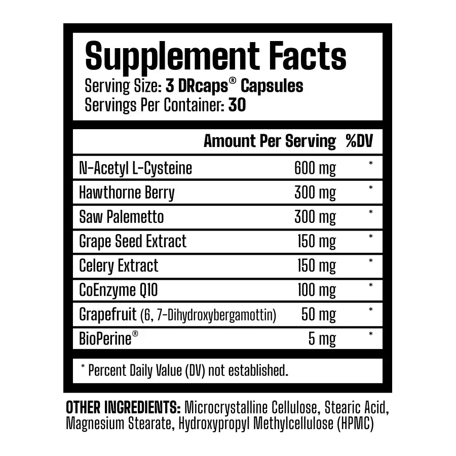Muscle Rage Refresh - 90 Caps - Organ Support Capsules