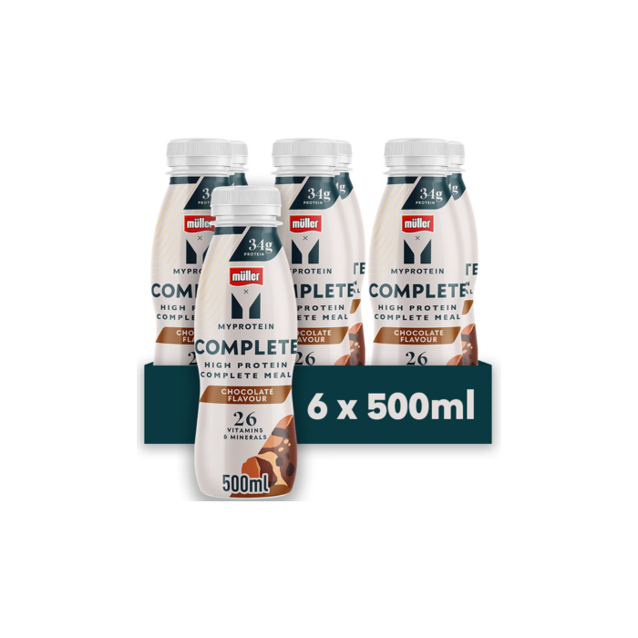 MyProtein x Muller Complete Meal Drink - 6x500ml / Chocolate - Ready-To-Drinks