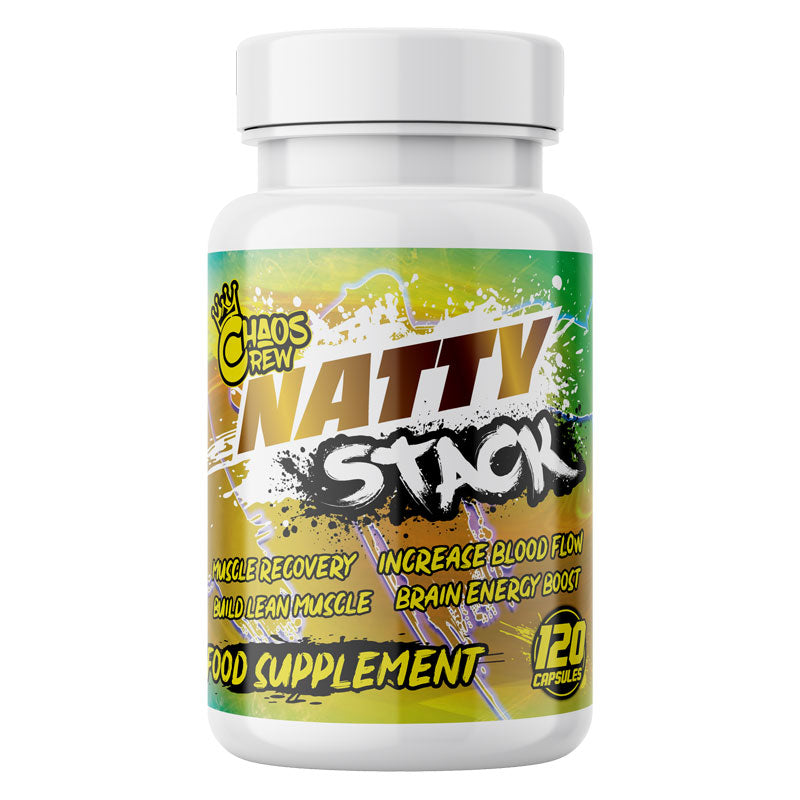 Chaos Crew Nattystack - 120 Caps - Testosterone Booster Capsules