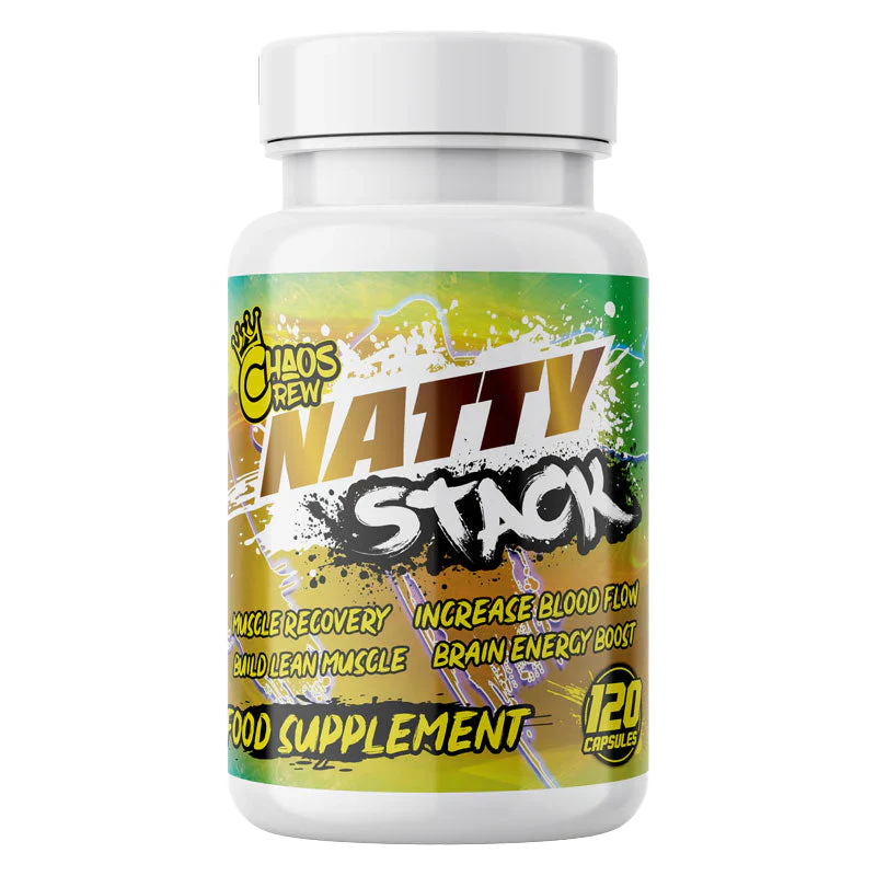 Chaos Crew Nattystack - 120 Caps - Testosterone Booster Capsules