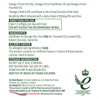 Natures Aid Complete EFA (Omega 3 6 + 9) - 90 Softgels - Omega Capsules