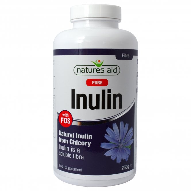 Natures Aid Inulin Powder - 250g - Digestion Support Capsules