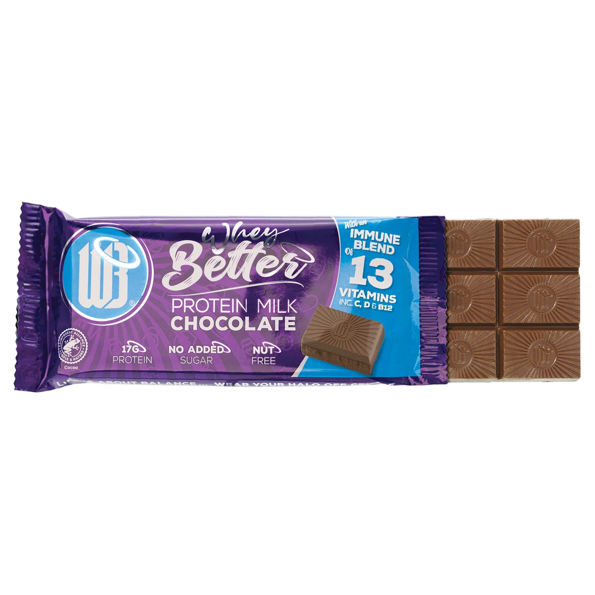 WheyBetterProtein Chocolate Immune Blend of Vitamins - MyGymSupplements