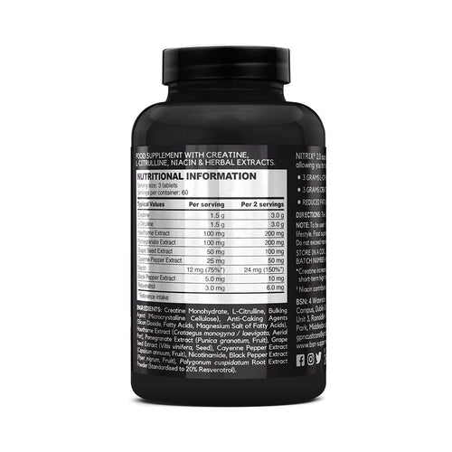 BSN Nitrix 2.0 - 180 Caps - Creatine