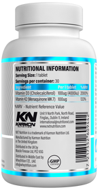 NXT Nutrition Vitamin D3 & K2 30 Tabs