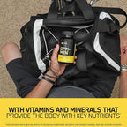 Black Opti-Men bottle with yellow label, supporting mental performance with active ingredients