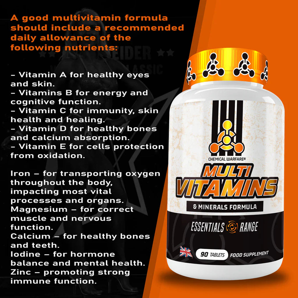 Chemical Warfare Multi Vitamins - MyGymSupplements