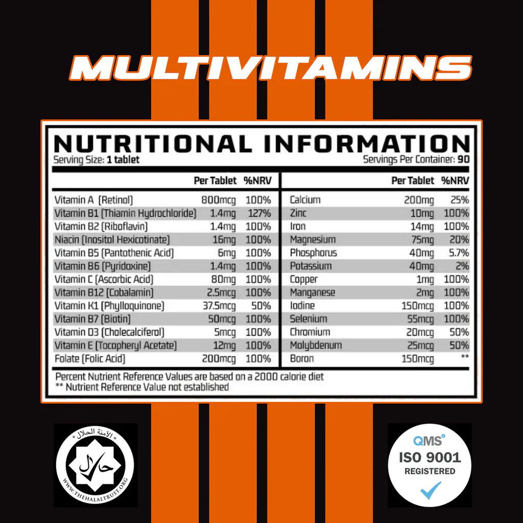 Chemical Warfare Multi Vitamins - MyGymSupplements