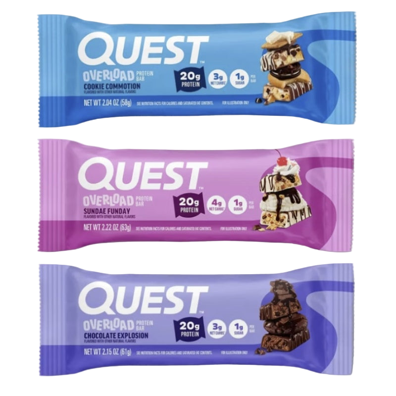 Quest Nutrition Overload Protein Bar - MyGymSupplements