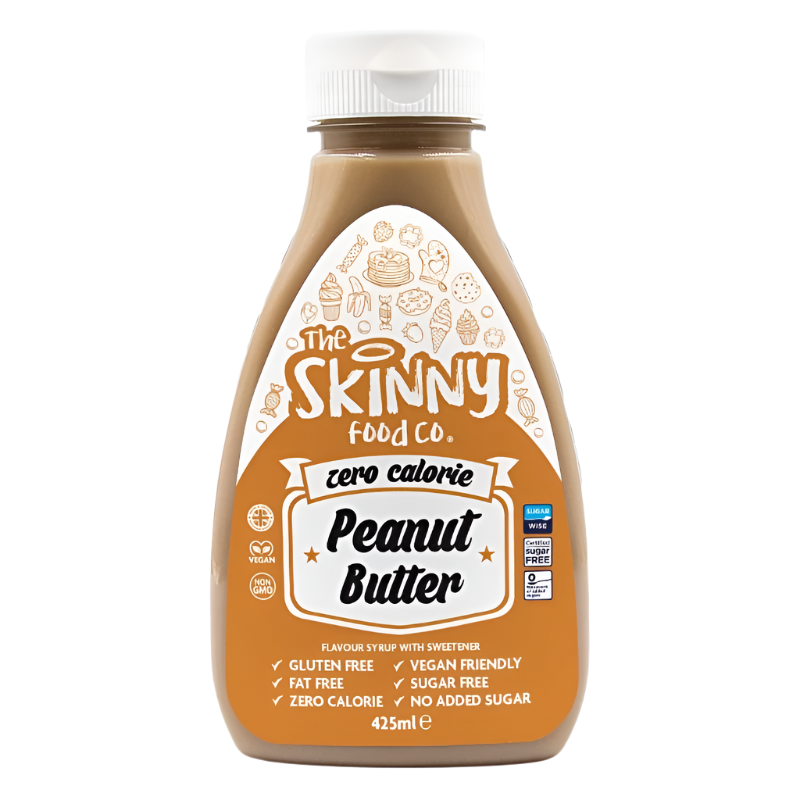 The Skinny Food Co Skinny Syrup - 425ml / Peanut Butter - Dessert Sauces