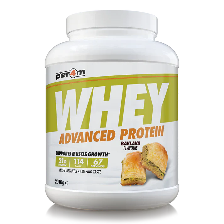 Per4m Advanced Whey Protein - 2.01kg / Baklava - Whey Protein Powder