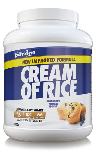Per4m Cream of Rice - 2kg / Blueberry Muffin - Cream of Rice Powder