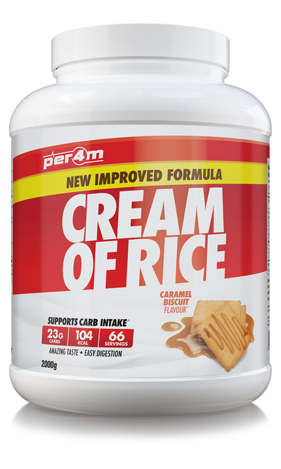 Per4m Cream of Rice - 2kg / Caramel Biscuit - Cream of Rice Powder