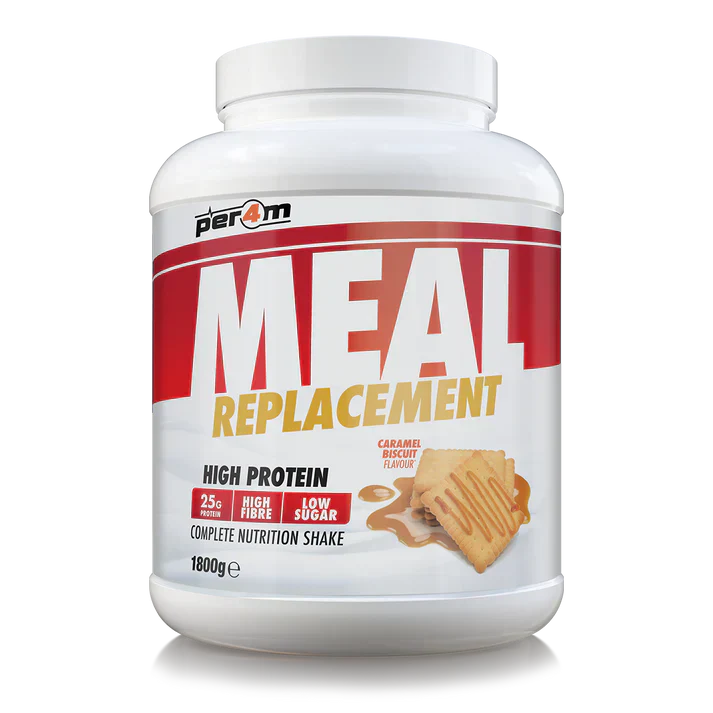 Per4m Meal Replacement - 1.8kg / Caramel Biscuit - Meal Replacement Protein Powder