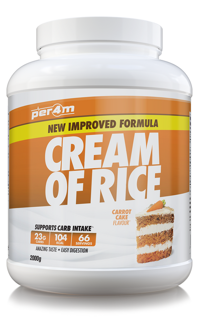 Per4m Cream of Rice - 2kg / Carrot Cake - Cream of Rice Powder